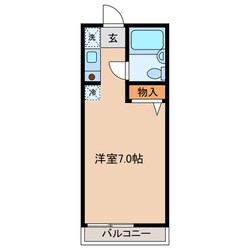 ソリテア東小金井の物件間取画像